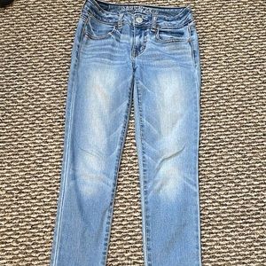 Light wash jeans. Size 00